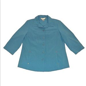 Allison Daley Women's Blue Fashion Classy Blazer